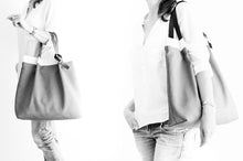 Load image into Gallery viewer, Anna TOTE bag and HAND bag made of canvas and italian leather personalized