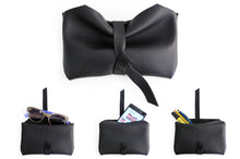 Load image into Gallery viewer, Camy Phone case, eyeglasses holder, pencil case made of italian leather, red