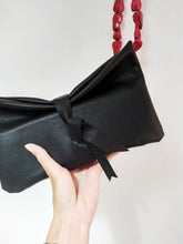 Load image into Gallery viewer, Red Leather clutch bag - Clutch CRIS, very soft leather / nappa bag, red