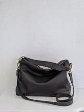 Load image into Gallery viewer, Leather cross-boby bag / SHOULDER BAG made of italian leather. Silvie leather shoulder bag