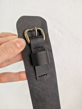 Load image into Gallery viewer, Asymmetrical Leather belt
