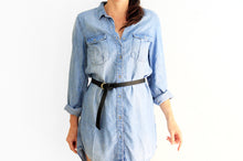 Load image into Gallery viewer, Waist bag, belt bag or Clutch, made of very soft leather, black. Waist bag