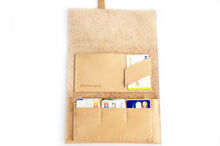 Load image into Gallery viewer, Giulia Leather wallet made of vegetable tanned leather. Customizable with your initials