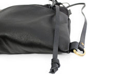 Load image into Gallery viewer, Simo BACKPACK, leather backpack, made of aniline leather, canvas and italian leather. Black color