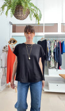 Load image into Gallery viewer, Black blouse, shirt beGenuine