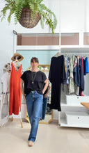 Load image into Gallery viewer, Black blouse, shirt beGenuine