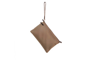 Canvas and Leather clutch bag and crossbody bag, ADA clutch