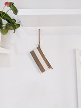 Load image into Gallery viewer, Canvas and Leather clutch bag and crossbody bag, ADA clutch