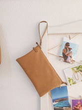 Load image into Gallery viewer, Leather clutch bag and crossbody bag, ADA clutch - customizable with your initials