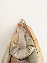 Load image into Gallery viewer, Cleo CONVERTIBLE BACKPACK in bag, LIMITED EDITION, maps fabric