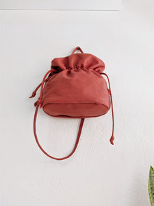 Leather CROSS-BODY bag made of italian leather.  Rose Bag