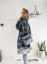 Load image into Gallery viewer, Leather CROSS-BODY bag made of italian leather.  Rose Bag