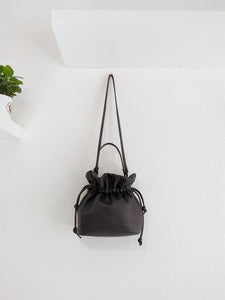 Leather CROSS-BODY bag made of italian leather.  Rose Bag