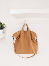 Load image into Gallery viewer, Leather crossbody bag, made of italian leather. Silvie leather shoulder bag big version