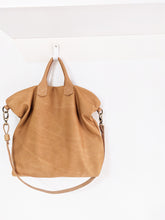 Load image into Gallery viewer, Leather crossbody bag, made of italian leather. Silvie leather shoulder bag big version