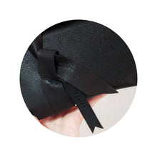 Load image into Gallery viewer, Camy Phone case, little pouch, eyeglasses holder, pencil case made of italian leather, black.