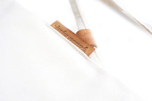 Load image into Gallery viewer, Vale BACKPACK, canvas and leather backpack, beige. Personalized with your initials