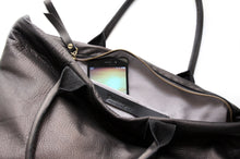 Load image into Gallery viewer, Leather tote bag, SHOULDER BAG made of italian leather. Mia leather shoulder bag