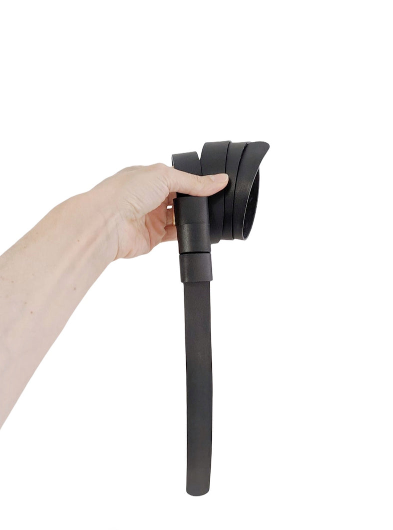 Leather belt, to tie as you like